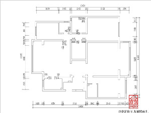 榮盛華府200平米戶型解析